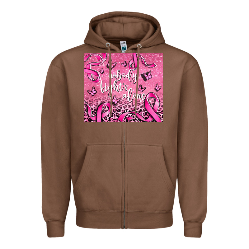 Nobody Fights Alone Zipper Hoodie by AdoDesignShop | Teevron