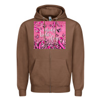 Chestnut nobody fights alone Zipper Hoodie - AdoDesignShop
