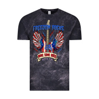 Cloud Black freedom rocks make some noise Vintage Tee - texasbilliewilder
