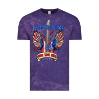 Cloud Purple freedom rocks make some noise Vintage Tee - texasbilliewilder