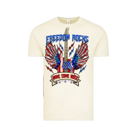 Vintage Arctic freedom rocks make some noise Vintage Tee - texasbilliewilder