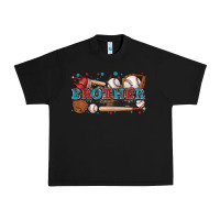 Black brother baseball Urban Heavy Tee - Zillion Design Studio