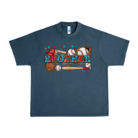 Midnight Navy brother baseball Urban Heavy Tee - Zillion Design Studio