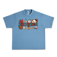 Pebble Blue brother baseball Urban Heavy Tee - Zillion Design Studio