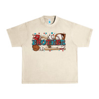 Sandshell brother baseball Urban Heavy Tee - Zillion Design Studio
