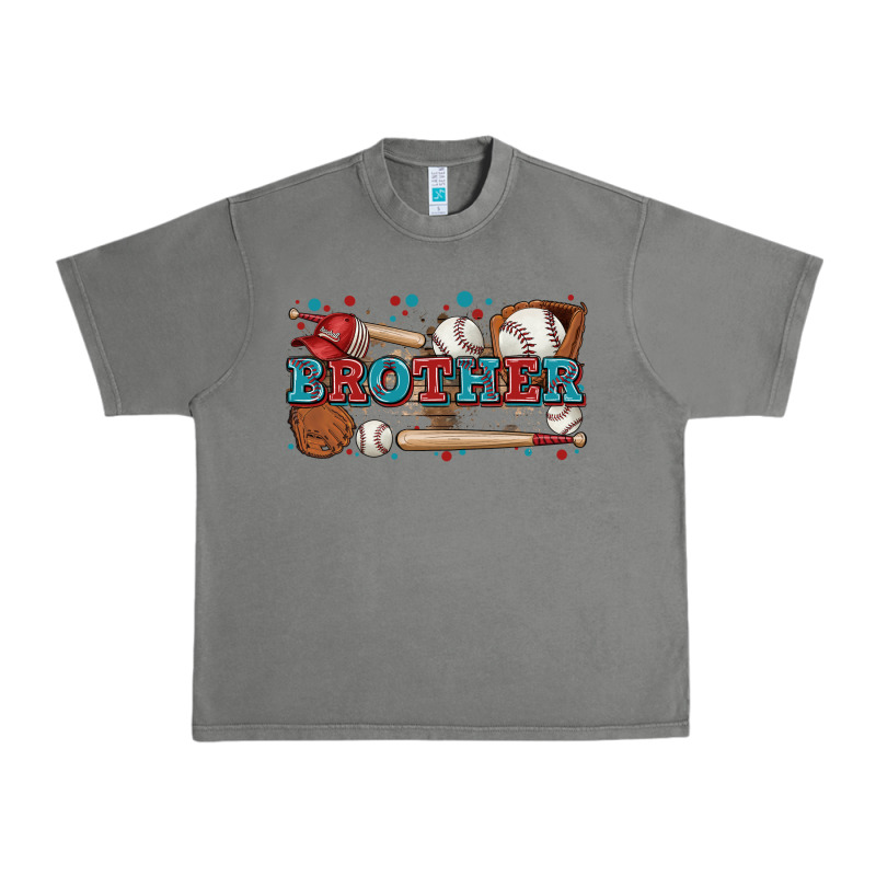 Brother Baseball Urban Heavy Tee by Zillion Design Studio | Teevron