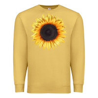 Antique Gold treetops sunflower Premium Sweatshirt - LillyAllenDesigns