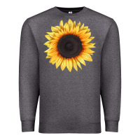 Charcoal Heather treetops sunflower Premium Sweatshirt - LillyAllenDesigns