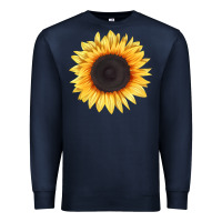Navy treetops sunflower Premium Sweatshirt - LillyAllenDesigns
