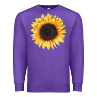 Purple treetops sunflower Premium Sweatshirt - LillyAllenDesigns