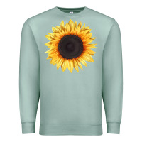 Seafoam treetops sunflower Premium Sweatshirt - LillyAllenDesigns