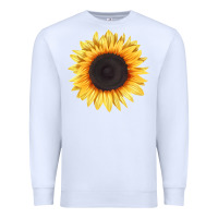 White treetops sunflower Premium Sweatshirt - LillyAllenDesigns