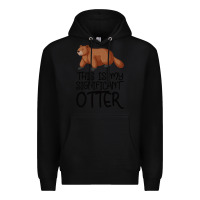 Black this is my significant otter Premium Hoodie - Bettercallsaul