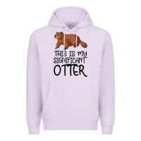 Lilac this is my significant otter Premium Hoodie - Bettercallsaul