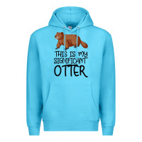 Ocean Blue this is my significant otter Premium Hoodie - Bettercallsaul