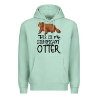 Seafoam this is my significant otter Premium Hoodie - Bettercallsaul