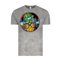 Cloud Rock pineapple relaxing Vintage Tee - BarkalooDesign