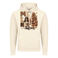 Vintage Artic melanin christmas with christmas tree Vintage Hoodie - MaliasSmallBusiness