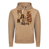 Vintage Coffee melanin christmas with christmas tree Vintage Hoodie - MaliasSmallBusiness