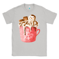 Moon Dust hotcocoa with snowman  fa element Classic Tee - FaDigitalArtStudio
