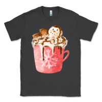 Smoke hotcocoa with snowman  fa element Classic Tee - FaDigitalArtStudio