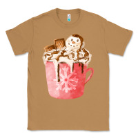 Toasted Coconut hotcocoa with snowman  fa element Classic Tee - FaDigitalArtStudio