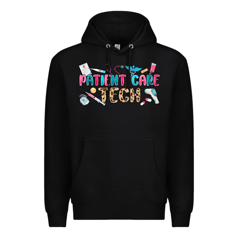 Patient Care Tech Premium Hoodie by MaliasSmallBusiness | Teevron