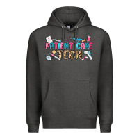 Charcoal Heather patient care tech Premium Hoodie - MaliasSmallBusiness
