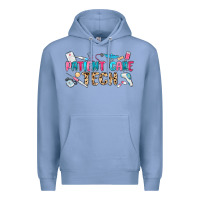 Colony Blue patient care tech Premium Hoodie - MaliasSmallBusiness