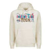 Oatmeal Heather patient care tech Premium Hoodie - MaliasSmallBusiness