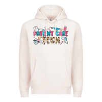 Pale Pink patient care tech Premium Hoodie - MaliasSmallBusiness