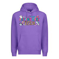 Purple patient care tech Premium Hoodie - MaliasSmallBusiness