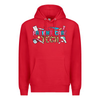 Red patient care tech Premium Hoodie - MaliasSmallBusiness