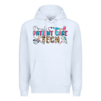 White patient care tech Premium Hoodie - MaliasSmallBusiness