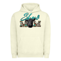 Pigment Pistachio show mom aztec cowhide black angus Urban Hoodie - Artiststas