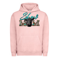 Pigment Salmon show mom aztec cowhide black angus Urban Hoodie - Artiststas