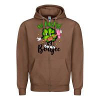 Chestnut so luckin boujee Zipper Hoodie - Artiststas