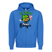 True Royal so luckin boujee Zipper Hoodie - Artiststas