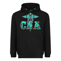 Black western nurse certified nurse assistant medilcal symbol Heavyweight Hoodie - BarkalooDesign