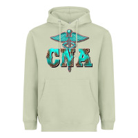 Matcha western nurse certified nurse assistant medilcal symbol Heavyweight Hoodie - BarkalooDesign