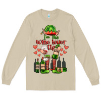 Mushroom im the wine lover elf Long Sleeve Tee - FaDigitalArtStudio