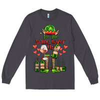 Smoke im the wine lover elf Long Sleeve Tee - FaDigitalArtStudio