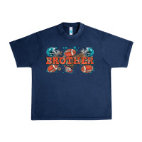 Navy brother American football Urban Heavy Tee - Zillion Design Studio