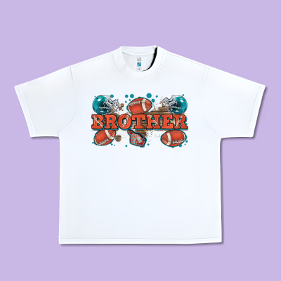 Brother American Football Urban Heavy Tee Designed By Zillion Design Studio