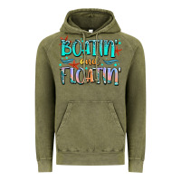 Vintage Olive boatin' and floatin' Vintage Hoodie - JahusDesignShop