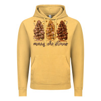 Vintage Mustard melanin christmas trees Vintage Hoodie - MaliasSmallBusiness