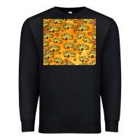 Black school bus pattern tumbler 20oz Premium Sweatshirt - Jasminsmagicworld