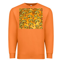 Carrot school bus pattern tumbler 20oz Premium Sweatshirt - Jasminsmagicworld