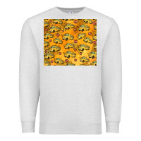 Oatmeal Heather school bus pattern tumbler 20oz Premium Sweatshirt - Jasminsmagicworld