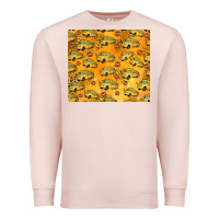 Pale Pink school bus pattern tumbler 20oz Premium Sweatshirt - Jasminsmagicworld